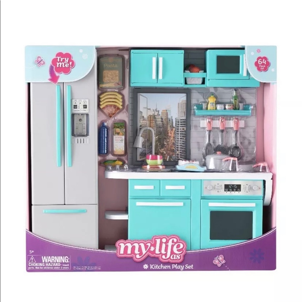 My Life As Kitchen Turquoise Play Set